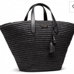 Kate Spade Black Textured Tote
